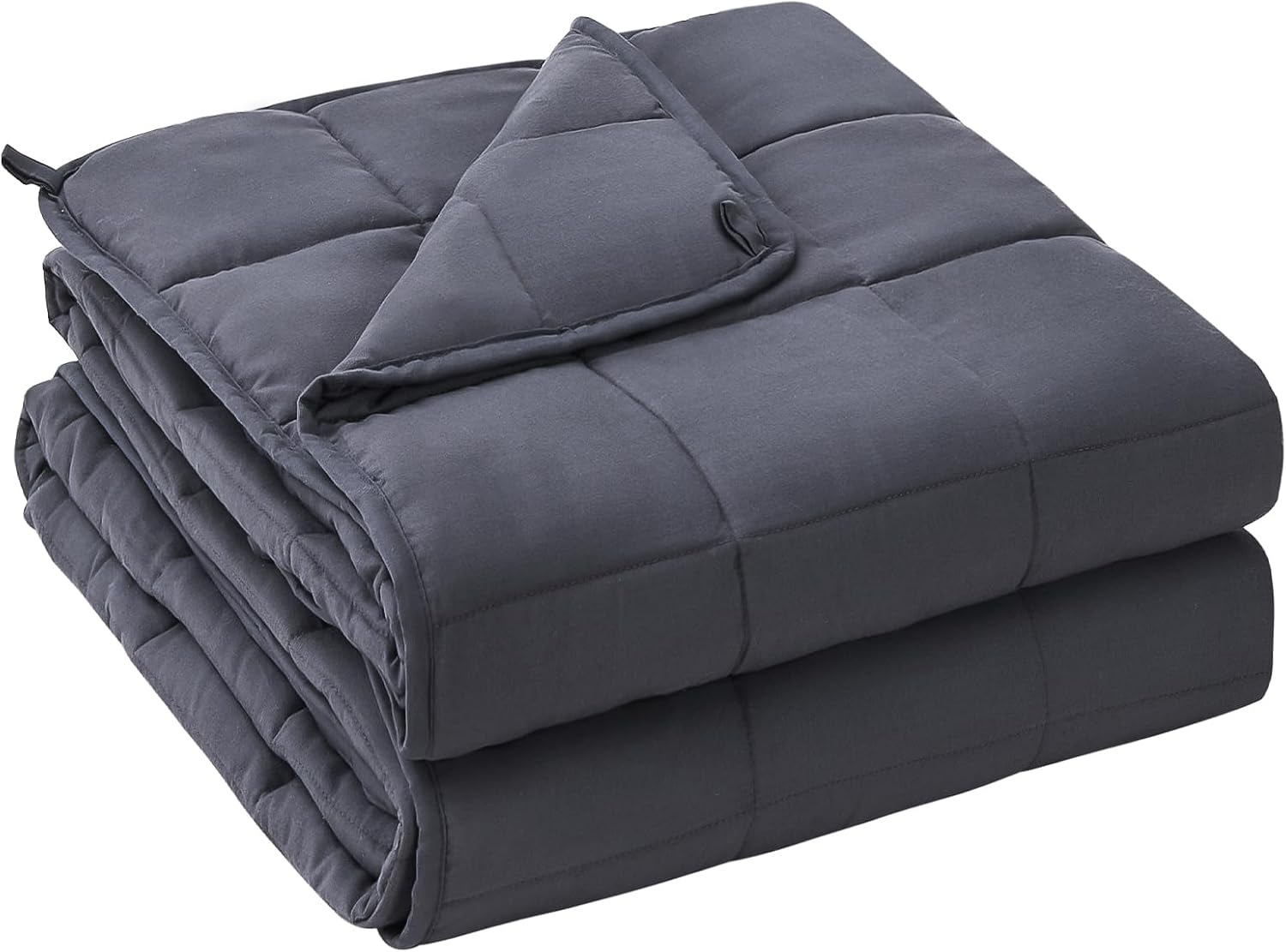 yescool Weighted Blanket for Adults 15lbsQueen Size, 60" x 80", Grey
