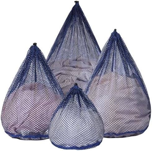 3 Pack XXL Mesh Laundry Bags for Delicates, Extra Large Laundry Wash Bags with Drawstring Closure