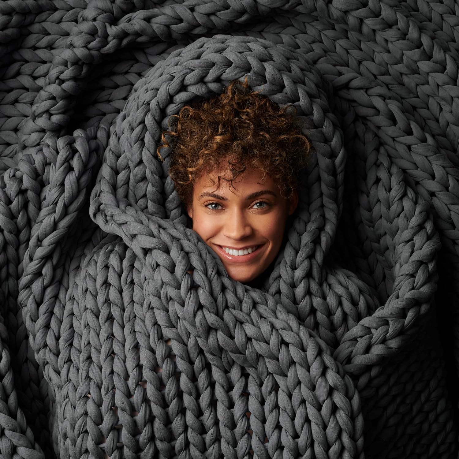 Editor's Pick: Bearaby Cotton Knit Weighted Blanket (B0C1F9MFH1)