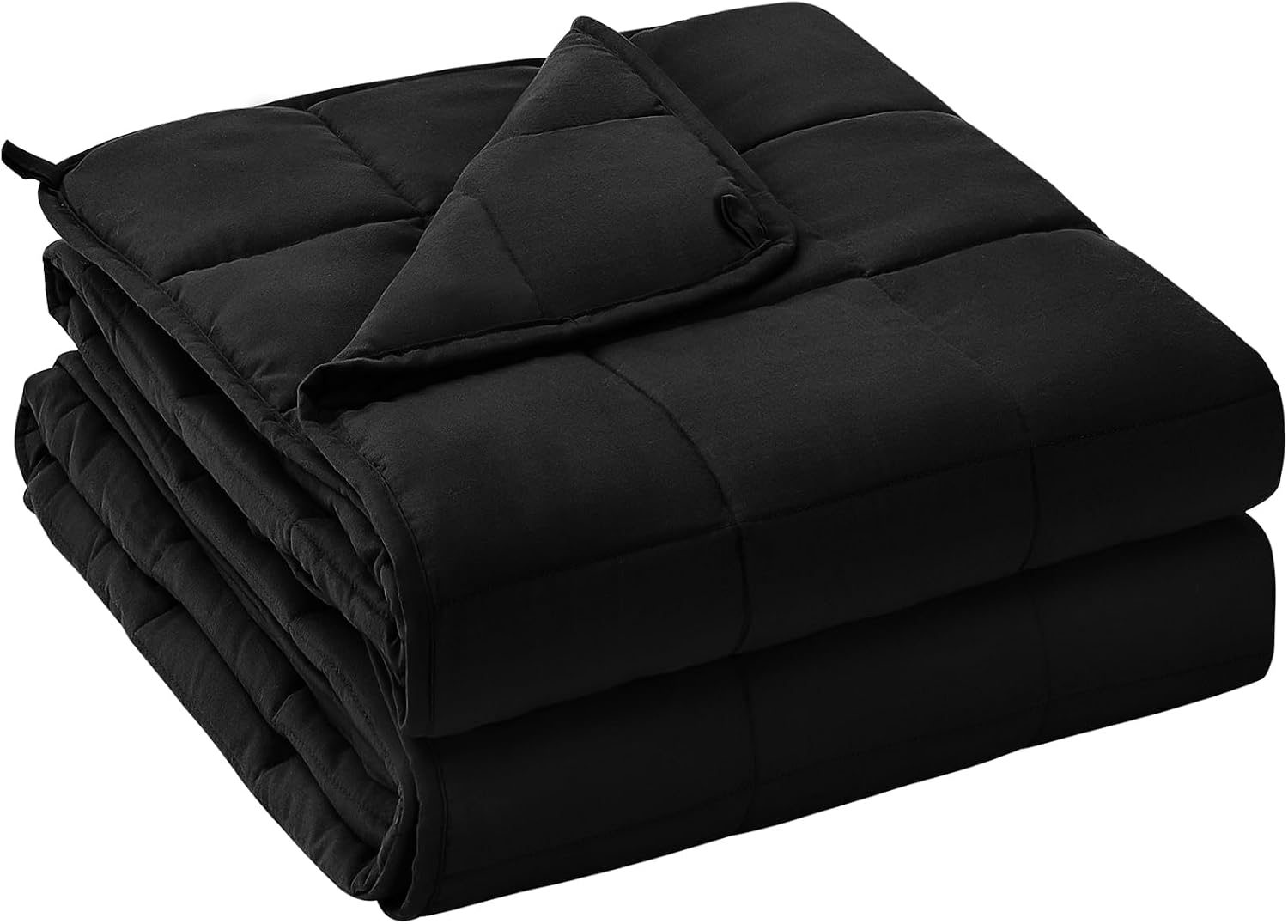 yescool Weighted Blanket for Adults 20lbs Queen Size, 60" x 80", Black