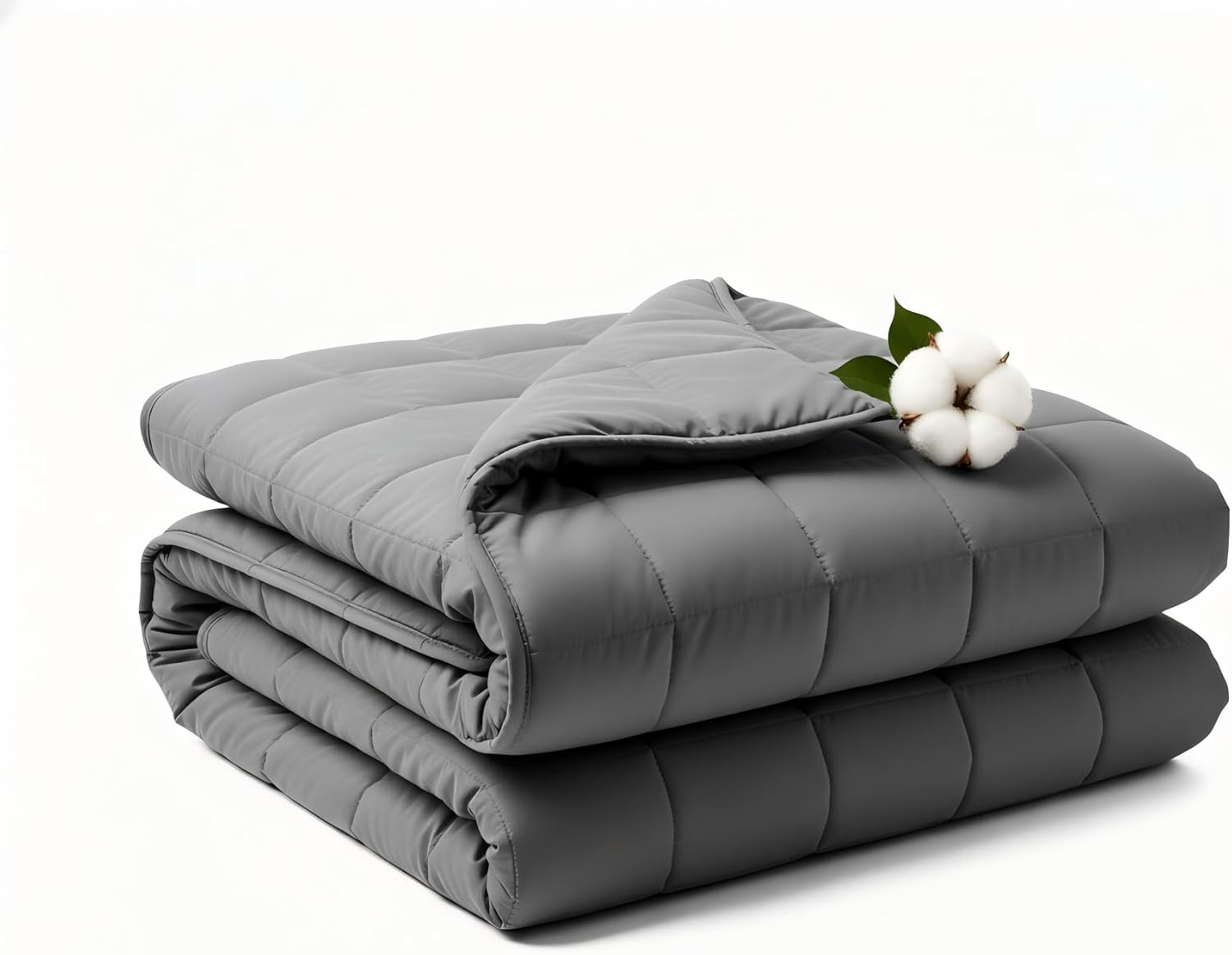 Weighted blanket for adults, 15 pounds, 60 by 80 inches