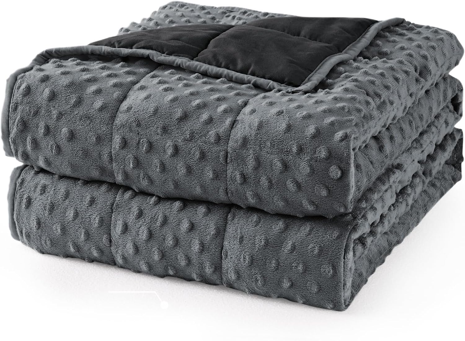Mr. Sandman Weighted Blanket for Adults, Queen Size 15 lbs, 60 x 80 Inches